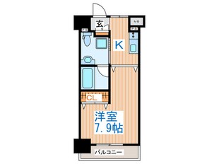 フィットエル仙台一番町の物件間取画像